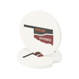 Oklahoma House Divided Soapstone Car Coaster