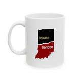 Indiana House Divided Ceramic Mug