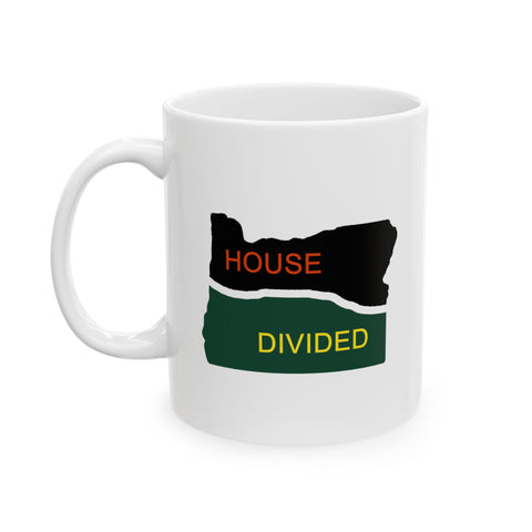 Oregon House Divided Ceramic Mug 11oz