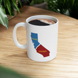 California House Divided Ceramic Coffee Mug