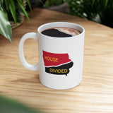 Iowa House Divided Ceramic Mug