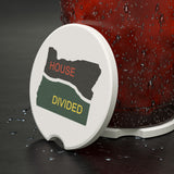 Oregon House Divided Soapstone Car Coaster